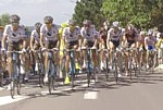 Frank Schleck w�hrend der 12. Etappe der Tour de France 2009